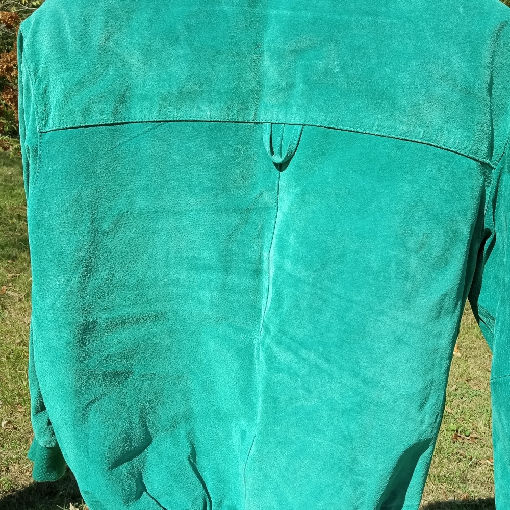 Vintage Leather Coat Pelle Milano New York - Picture 4 of 5